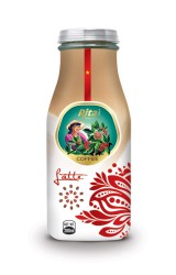 بطری های شیشه ای 280ml قهوه لاته